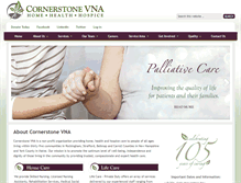 Tablet Screenshot of cornerstonevna.org